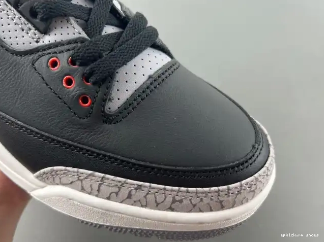 Rep Jordan 3 Cement DN3707-010 Air Black 0605